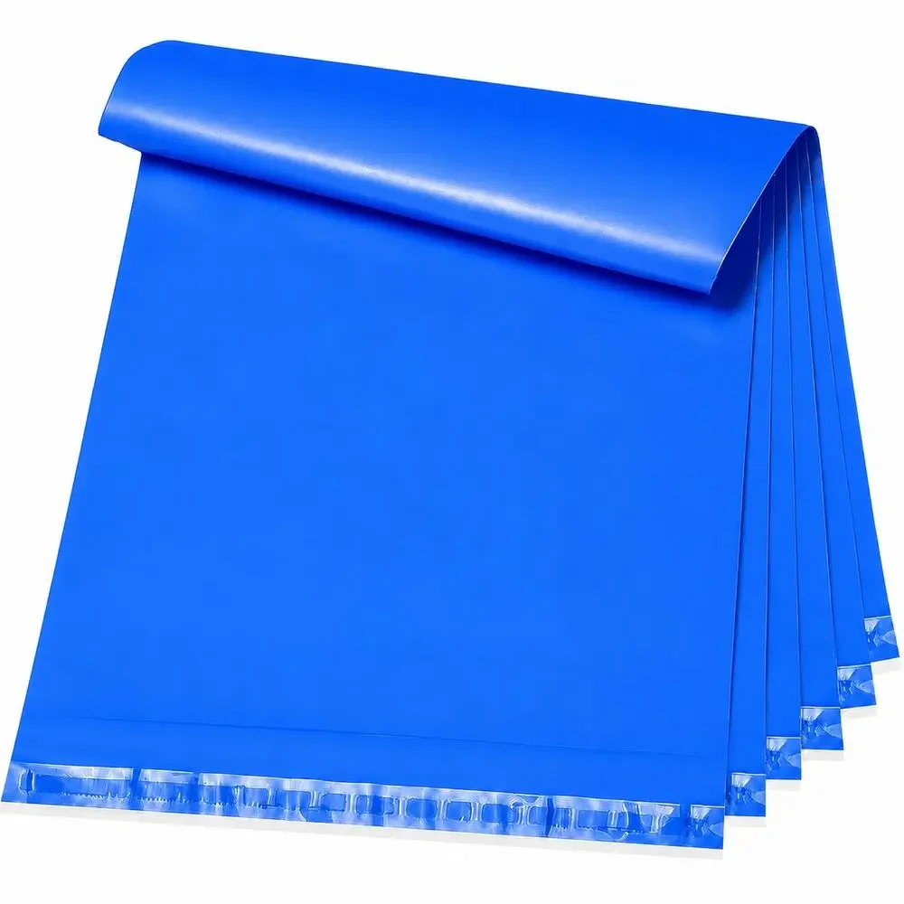POLYMAILERS BLUE SHIPPING BAGS (10 PACK) 12